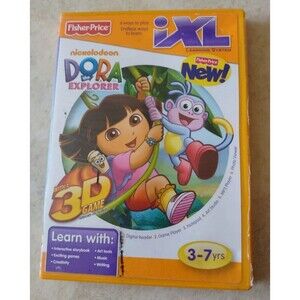 Dora The Explorer iXL Game Disc + Case + Manual